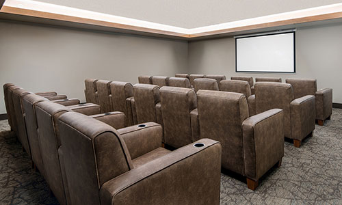 Theatre Room at Noel Manor