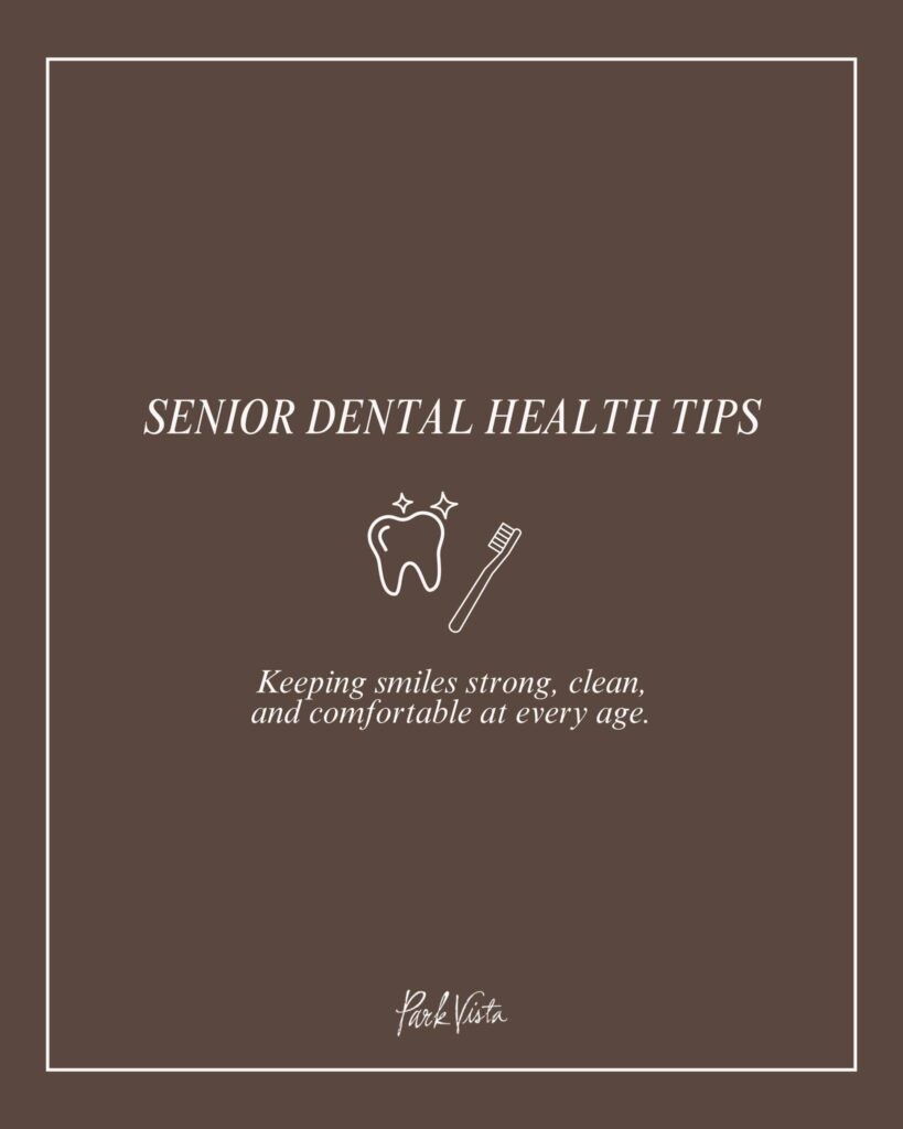 Senior Dental Health Tips