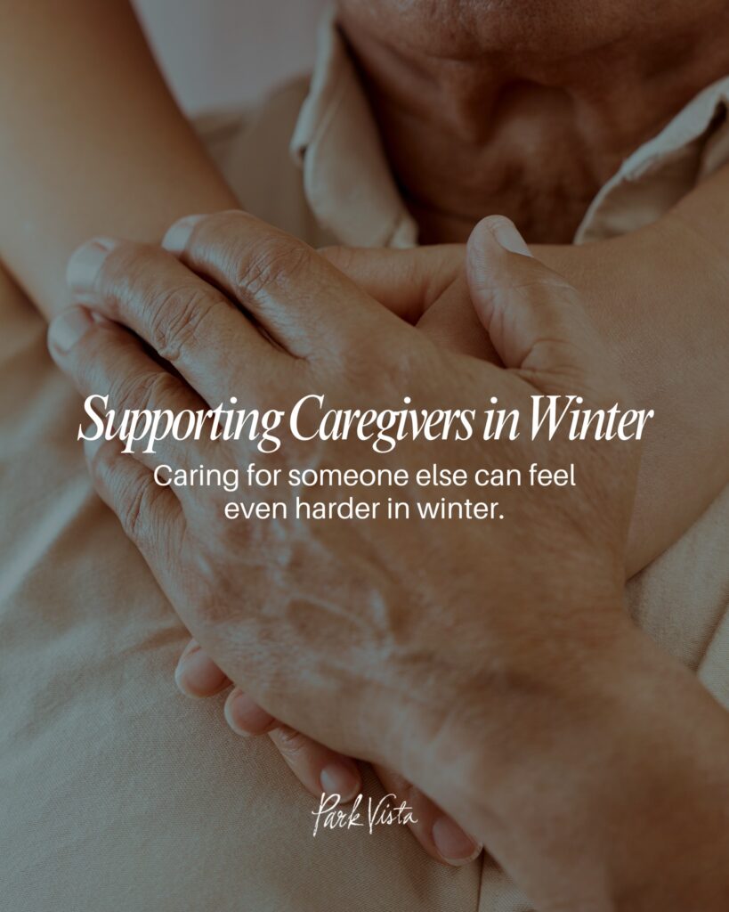 Supporting Caregivers in Winter